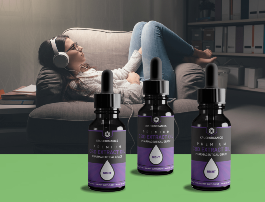 Krush Hemp Oil Extract - Evening Blend