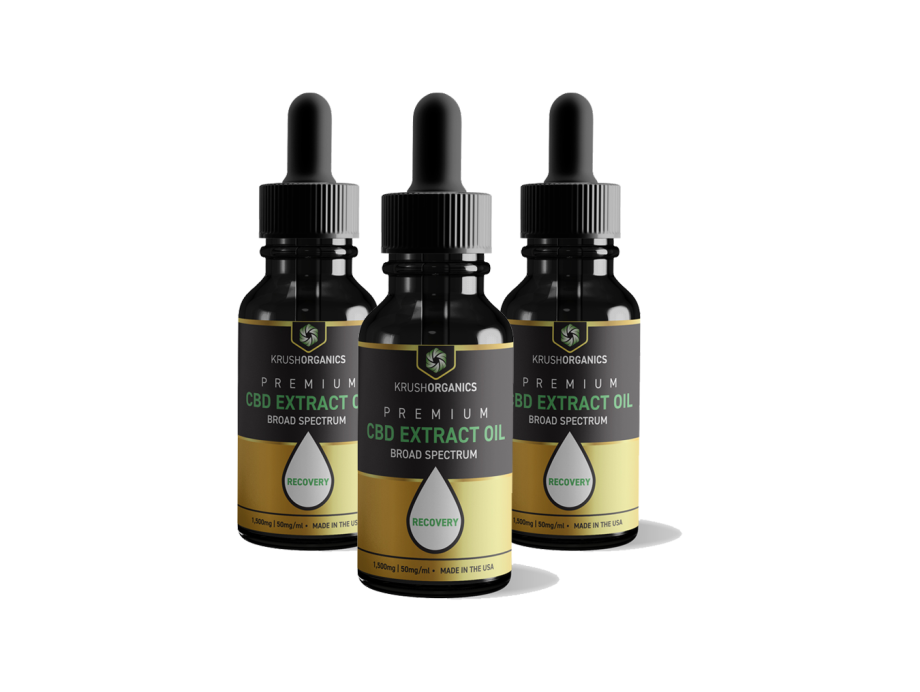 broad spectrum recovery CBD oil